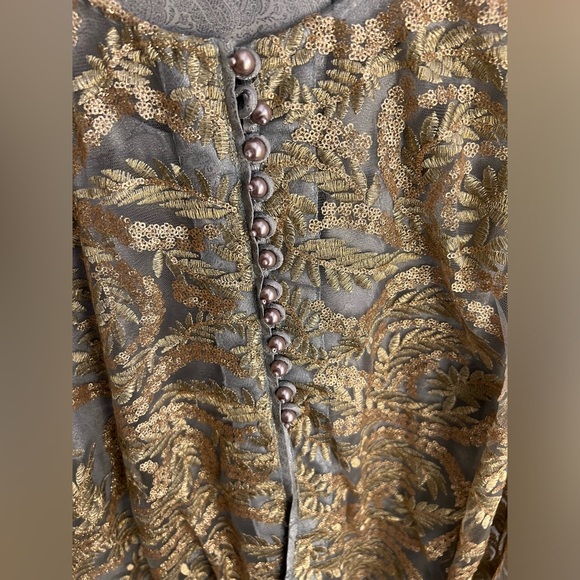 Dressy Desi Cape Outfit - Picture 3 of 7